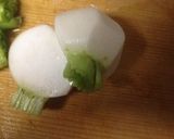 里芋とかぶの鶏そぼろあん作り方7写真