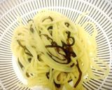 簡単☆塩昆布パスタ作り方3写真