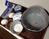 混ぜて焼くだけ！NYチーズケーキ☆作り方1写真