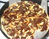 チョコレート・マーブル・チーズケーキ作り方8写真