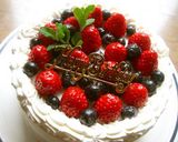 クリスマスケーキ♡苺でリース風♫作り方26写真