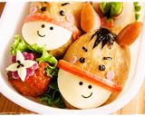 ＊キャラ弁＊　お正月に♪うまさんのお稲荷作り方5写真