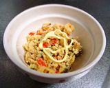 お弁当に卯の花リメイク✿チーズマヨ焼き作り方1写真