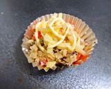 お弁当に卯の花リメイク✿チーズマヨ焼き作り方2写真