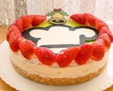 クリスマスケーキ♡苺でリース風♫作り方36写真