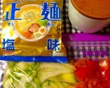 【山ごはん】さっぱりセロリラーメン作り方1写真