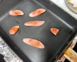 地層の模様の卵焼き(ポールウインナー入)作り方7写真