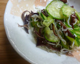 きくらげ・しらす・きゅうりの酢の物作り方4写真