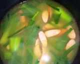 ウィンナーの豆板醤スープ作り方3写真