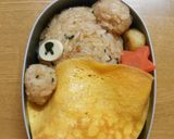 キャラ弁☆おやすみ～リラックマ作り方3写真