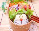 海苔とチーズで簡単ドラえもんキャラ弁♪作り方7写真