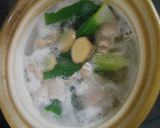 鶏肉とキャベツ入り中華蒸し麺鍋作り方4写真