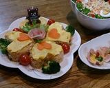 オムライスdeお祝い！！オムライスケーキ作り方26写真