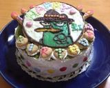 誕生日ケーキ ペリー作り方4写真