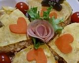 オムライスdeお祝い！！オムライスケーキ作り方25写真