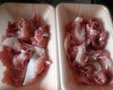 豚玉丼作り方1写真