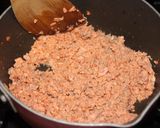サーモンムース & カニ缶ソース ♪作り方2写真