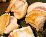 てりたれで☆旨い！照り焼きチキンの三色丼作り方7写真