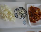 大豆が主役　豚角切り肉で作る豆カレー♪作り方1写真