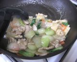 什錦湯米粉（あんかけ汁ビーフン）みんと風作り方6写真