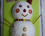 雪だるまケーキ♪作り方9写真