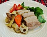 X'mas豚バラ肉と根菜のハーブロースト作り方5写真
