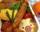 ゆきだるまポテト弁当作り方4写真