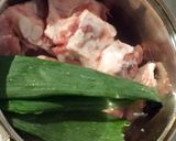 豚軟骨と新じゃがの煮物作り方1写真