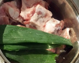 豚軟骨と新じゃがの煮物作り方1写真