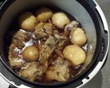 豚軟骨と新じゃがの煮物作り方5写真