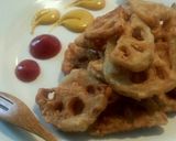 揚げ焼きサクサク♪ 唐揚げ蓮根作り方5写真