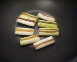 焼きねぎの豚肉巻き　生姜みそだれ作り方2写真