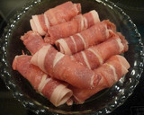 焼きねぎの豚肉巻き　生姜みそだれ作り方3写真