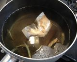 体が喜ぶレシピ♪ネバネバ山芋と茸の味噌汁作り方1写真