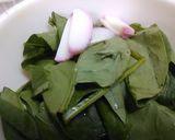 ほうれん草の巣ごもり月見うどん作り方1写真