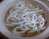 ほうれん草の巣ごもり月見うどん作り方2写真
