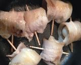 お弁当に最高！うずらの豚バラ巻き☆作り方2写真