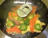 ポテトさくさく、ピザ風卵焼き作り方6写真