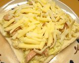 キャベツとツナの和風チーズトースト作り方3写真