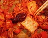 白菜キムチで作るキムチ鍋作り方12写真