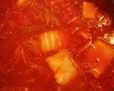 白菜キムチで作るキムチ鍋作り方13写真