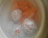 鶏肉団子と生姜おろしのスープ鍋作り方5写真