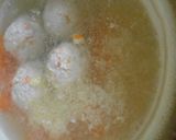 鶏肉団子と生姜おろしのスープ鍋作り方6写真