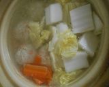鶏肉団子と生姜おろしのスープ鍋作り方7写真