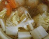 鶏肉団子と生姜おろしのスープ鍋作り方8写真