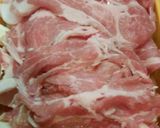 簡単！ジュ～シ～　豚肉らくチンメニュー作り方3写真