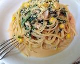 ゴルゴントマトクリームパスタ作り方3写真