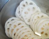 れんこんのはさみ焼き　作り方1写真