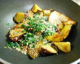 ❤薩摩芋と厚揚げのはちみつ味噌ニラ炒め❤作り方7写真