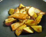 ❤薩摩芋と厚揚げのはちみつ味噌ニラ炒め❤作り方6写真